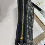 Christian Dior CD Signature Hobo Mini Bag Dark Blue